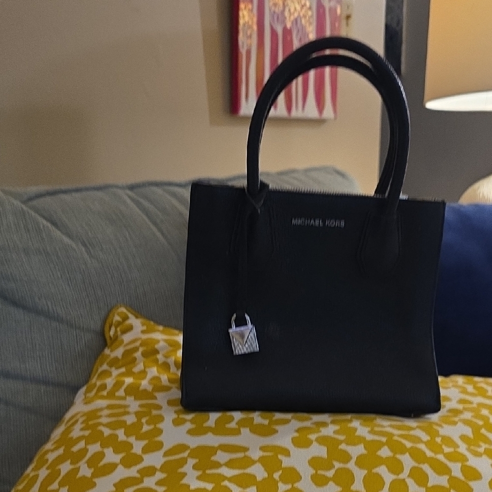 Michael Kors Black Satchel Bag